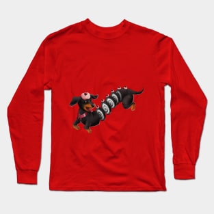 Daschund cakeroll Long Sleeve T-Shirt